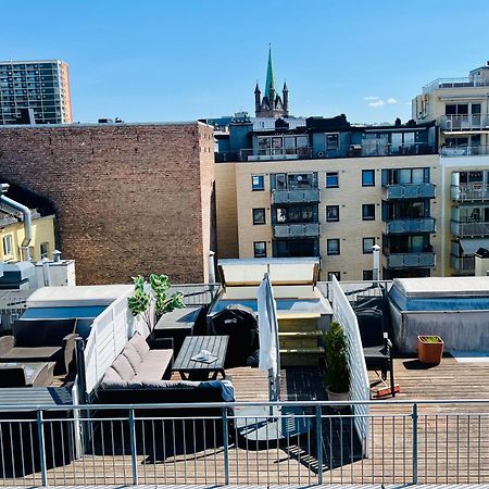 Ultracentral Duplex With Private Rooftop Terrace Oslo Exterior photo